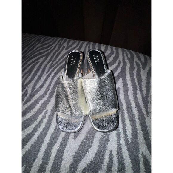 NWOT ASOS mid harmony platform mules size 7 - Picture 3 of 8